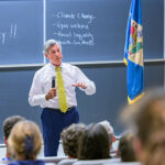 Delaware Gov. John Carney speaks before high school students