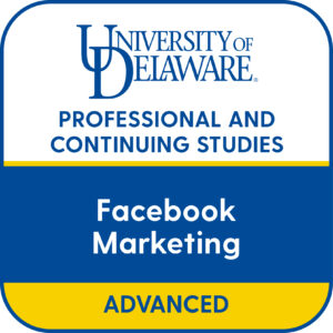 Facebook Marketing course badge
